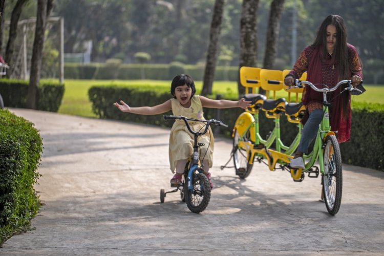 Cycling at Dream Square Resort