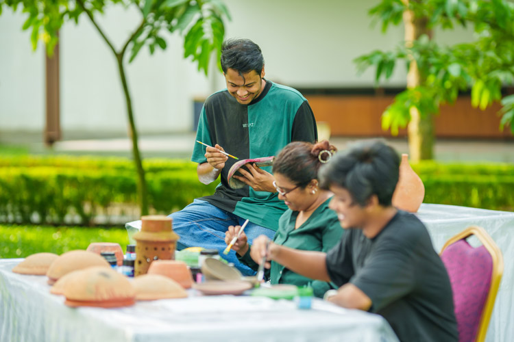 Pottery Painting at Dream Square Resort